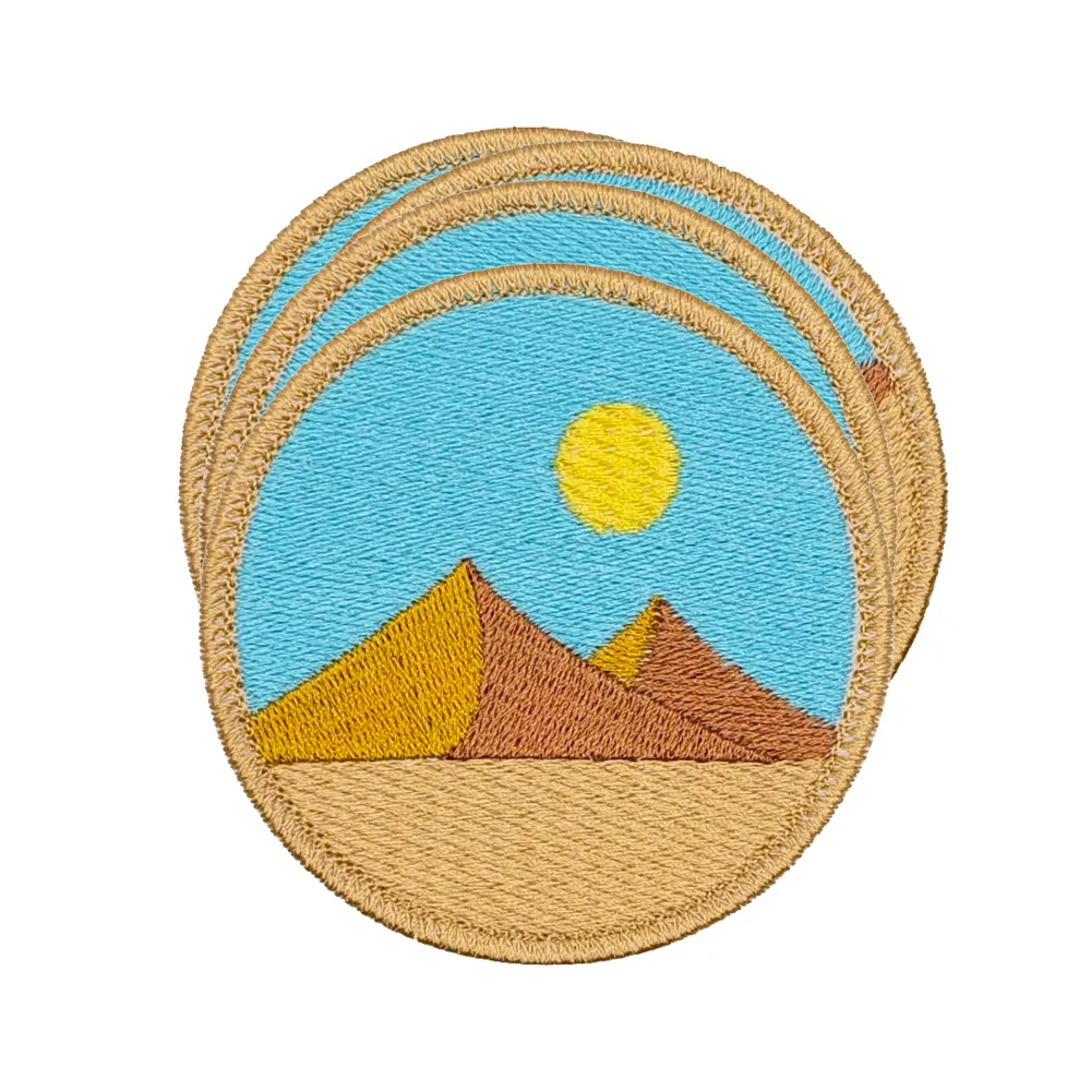 Patch Ricamo Tonda