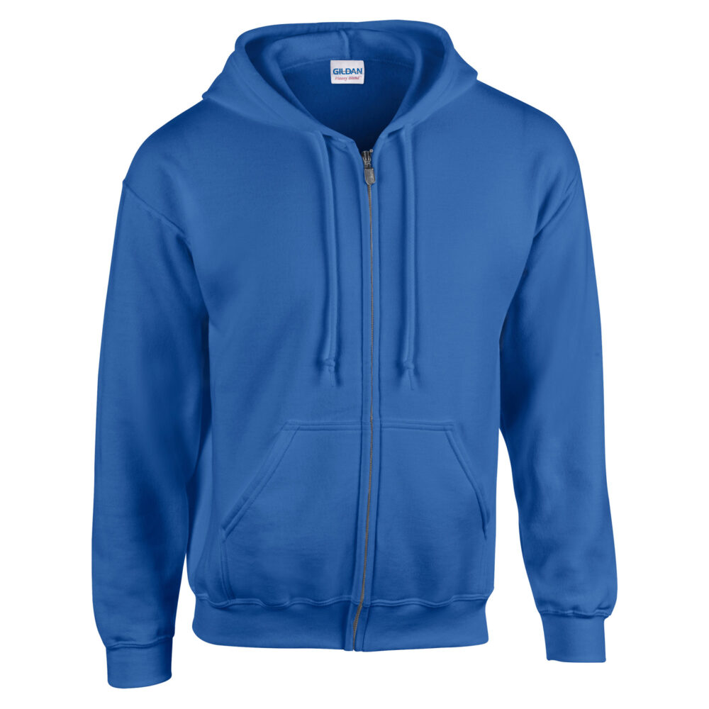 Felpa Zip e Cappuccio