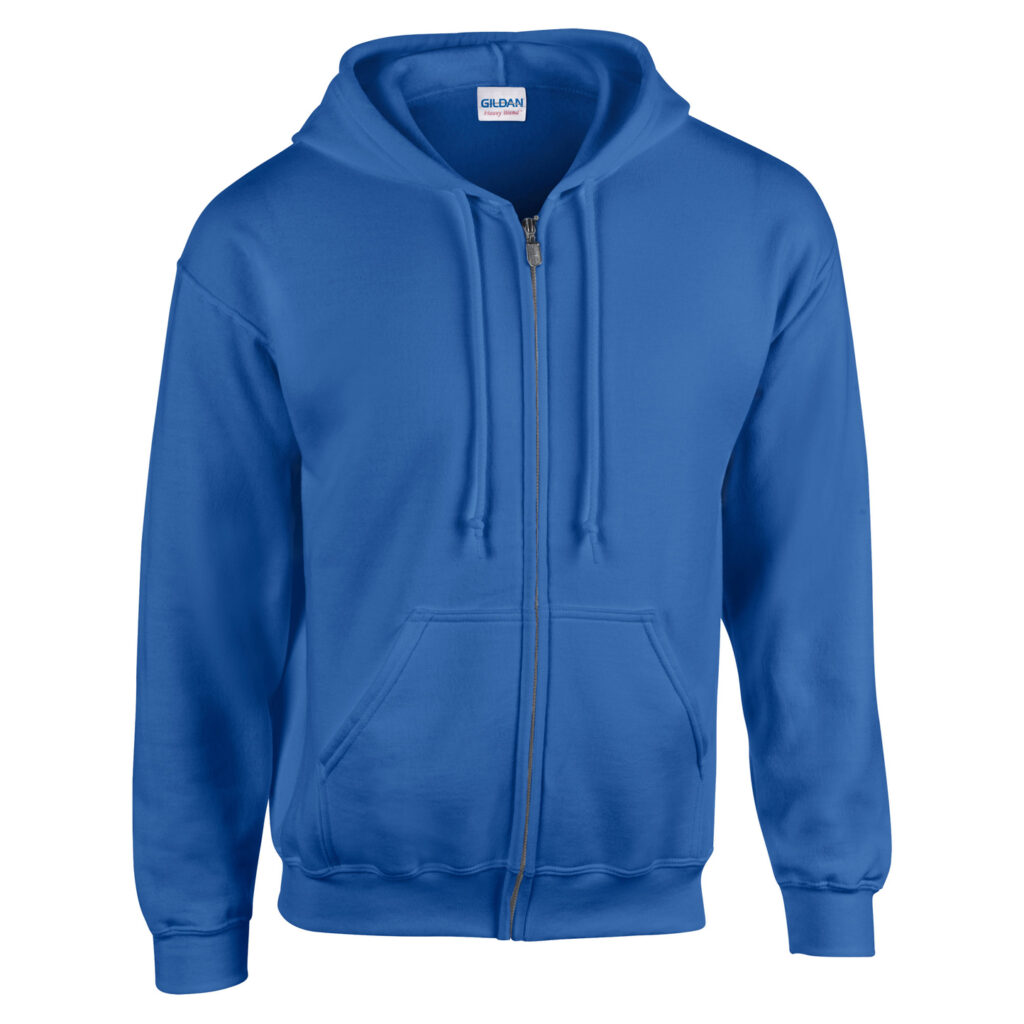 Felpa Zip e Cappuccio