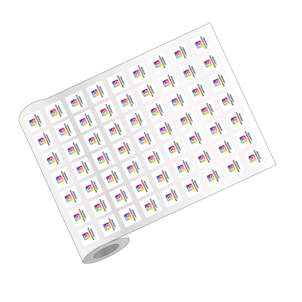 Stickers Roll Quadrato